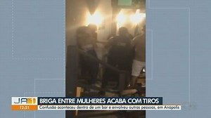 Briga entre mulheres acaba com tiros, em Anápolis