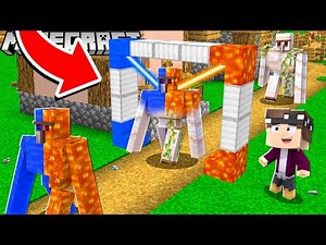 CENTEX vs. EISENGOLEM MASCHINE in Minecraft!