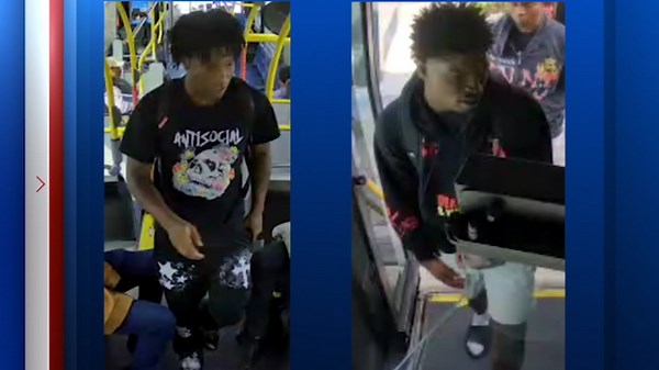 Records show suspect in METRO bus shooting was out on bond for robbery; 2nd suspect 'being uncooperative,' officials say