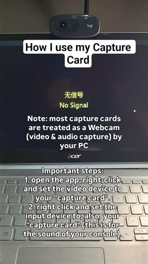 how I use capture card for my gaming