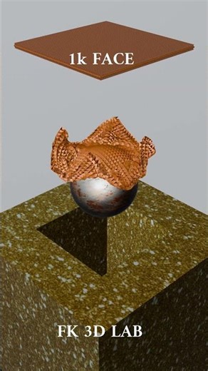 Satisfying Blender Simulation | FK 3D Lab