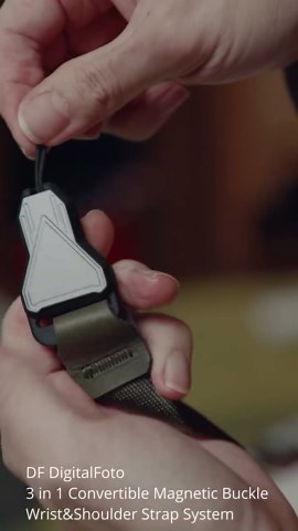 3-in-1 Camera Strap with Quick Release, Shoulder Strap for Camera, Wrist Strap & Bag Hanger, Multi-Use for Cameras & Backpacks