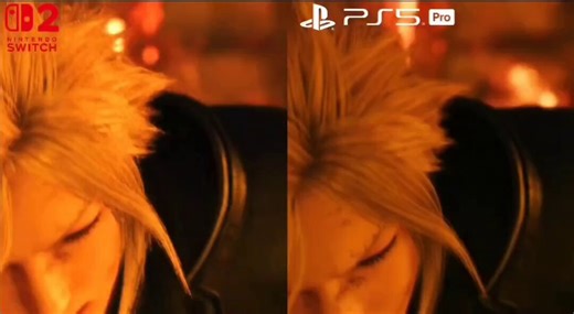 Considering the PS5 is like 5 times the size of a Nintendo Switch 2, Final Fantasy 7 Rebirth graphics are holding extremely well on the Switch 2. The PS5 looks better, but I wouldn't mind playing this on a Switch 2. Excellent job by SE.Credit: https://t.co/b433jTyfqF