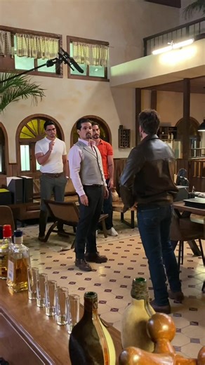 Confrontación entre Luciano e Íñigo: Detrás de cámaras