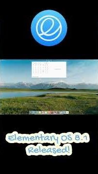 Elementary OS 8.1 Released!