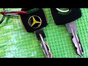 Mercedes W107 W124 W126 W129 W140 C E S SEC SL CLASS replacement key