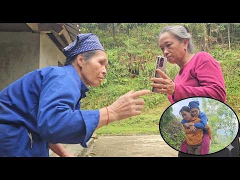 “Nhượng’s mother is shocked by a video of him breaking a lock, panics and collapses.”