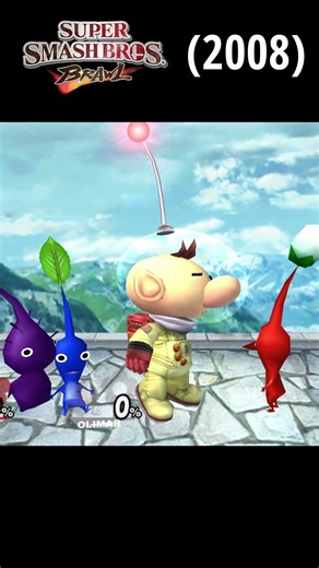 Evolution of Olimar’s taunts | Super Smash Bros.