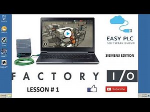 Simatic Manager with factory IO Lesson_1