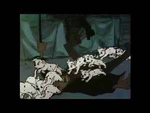 101 Dalmatians (1961) 1991 Re-release Trailer Movies dvd 1999