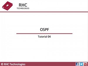OSPF - Tutorial 04