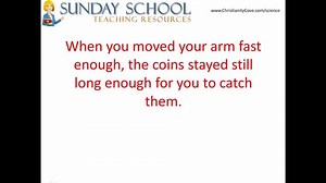 Bible Science Experiment for Kids: Coins in Motion