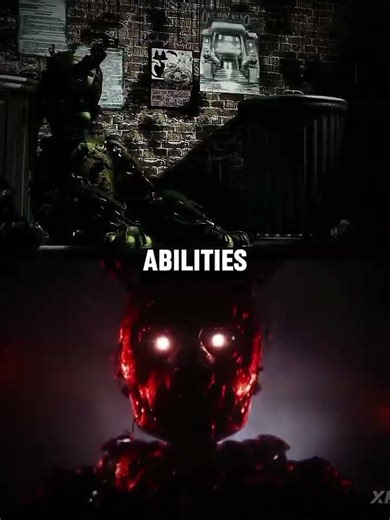 springtrap vs scrap trap #fnaf #fnaftgeory #gaming #springtrap #edit