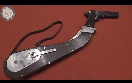 搬运【被遗忘的武器】M1911手枪的诺马尔枪托弹匣-历史与结构_哔哩哔哩_bilibili