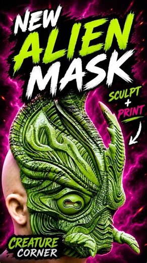 Finally Got a POV Camera! Sculpting a New Alien Mask