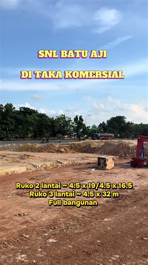Ruko Batu Aji SNL Taka Komersial LT2 & LT3 Full Bangunan