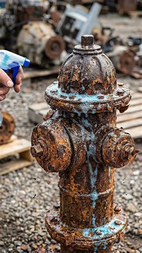 Heavy Rust Doesn't Stand a Chance Against This Method #cleaning #satisfying