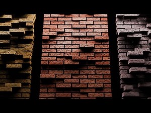 Procedural Brick Wall - Blender Geometry Nodes