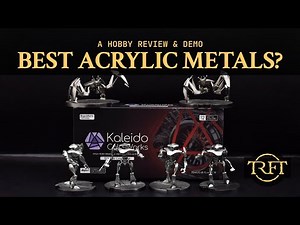 Gaahleri's Kaleido Metal Colors Set Review | The Best Metallic Paints for Miniatures