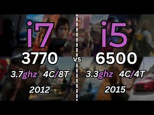 i7 3770 vs i5 6500 Tested in 14 Games (2024) | 1080p