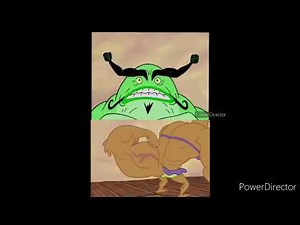 Master Udon and Sandy Cheeks Flexing Their Extra Muscles