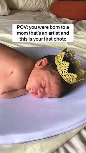 Whimsical Mermaid Newborn Photoshoot in Vienna