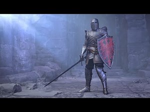 Knight Animation (made in Blender/Eevee)