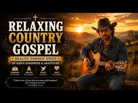 Relaxing Country Gospel | God’s Goodness & Gratitude | Healing Worship Songs for Peace