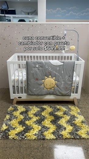 ¡El set que crece con tu bebé está en 🚨oferta! Cuna convertible cambiador con gaveta Por solo $649.99🙌 Este set se transforma de cuna a cama full, acompañando cada etapa de tu bebé. Y lo mejor… ¡puedes adquirirlo hoy con Klarna 🌸y pagar a tu ritmo! Disponible en Paraíso Infantil – 📍Caguas 787-743-7279 📍Bayamón787-780-4055 www.paraisoinfantilbaby.store Mientras duren las unidades #baby #babyonlinestore | Paraiso Infantil:
