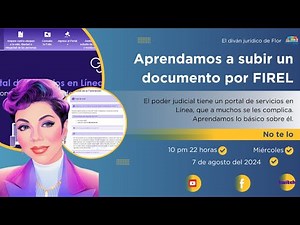 Aprendamos a a subir un documento a FIREL
