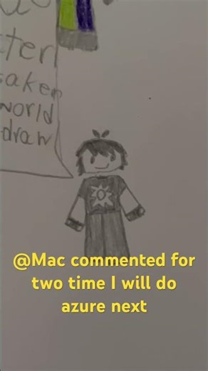 Two time drawing azure is nextttt #drawings #drawing