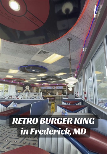 Exploring Retro Burger King Style in Frederick, MD