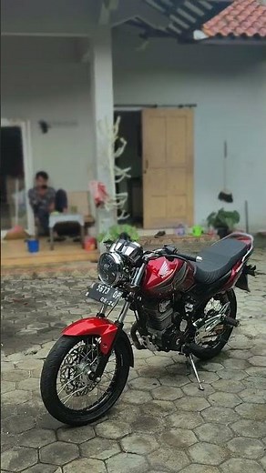 modifikasi Honda Megapro Primus dengan konsep ninja ss #herex
