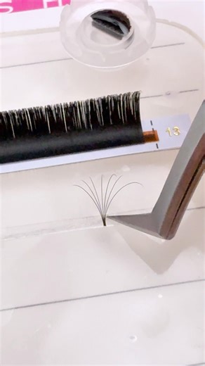 Lonely Fan Method + Easy Fanning Lashes