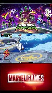MARVEL COSMIC INVASION | CAPITÃO AMÉRICA E IRON MAN TASKMASTER BOSS FIGHT #marvelgames #bossfight