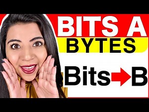 Convert from bits to bytes (examples and full explanation)