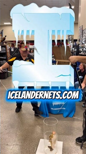 Ice Fishing Net!? Icelander Nets #icefishing #icelandernets #outdoors