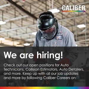 📣 Calling all future Caliber teammates! 📣 We're hiring for all positions at over 1,700 centers across 41 states. Follow our careers pages on Instagram, Facebook, and LinkedIn for our latest hiring updates. #JoinTeamCaliber #CaliberCareers https://careers.caliber.com/us/en/home | Caliber Collision