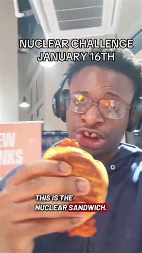 THE RULES ✔️ Must purchase the Nuclear Wing Challenge ✔️ 10 traditional wings, Nuclear sauce only ✔️ All meat must be removed from the bones ✔️ No drinks, ranch, blue cheese, napkins, or assistance during the 5 minutes ✔️ After finishing, sit tight for a 60-second afterburn — no drinks ✔️ Vomiting, standing up, or breaking rules = DQ ✔️ Dine-in only | One attempt per person WINNER GETS 🏆 Nuclear Survivor status 📸 Photo on the Atomic Wings Wall of Fame 🎁 Bonus points loaded into the Atomic Win