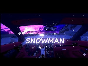 SNOWMAN - SIA Slowed Reverb lyrics edit #lyricsvideo #slowedandreverb