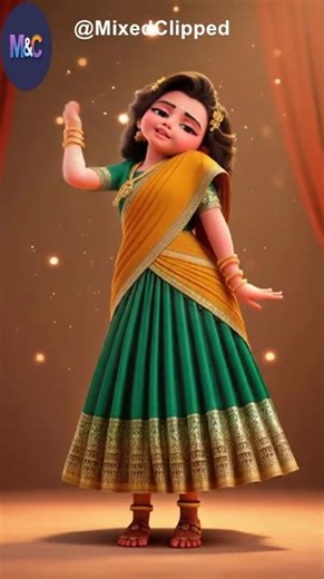 Side to Side by Ariana Grande | Traditional South Indian Style AI Dance | 2026 Fusion