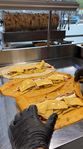 Delicious Wrap Making Process in the Kitchen