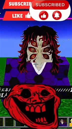 THE‼️BEST🔥Kokoshibo vs Zenitsu DEMON‼️SLAYER🔥ADDON MOD💯FOR MINECRAFT 1.21.100💯🔥‼️ #minecraft #shorts