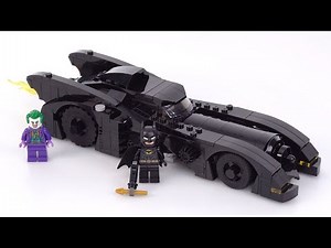 LEGO Batmobile: Batman vs. The Joker Chase independent review! '89 style at regular retail at last