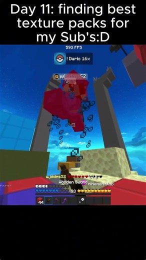 Day 11: Finding the BEST PvP Texture Packs 👀
