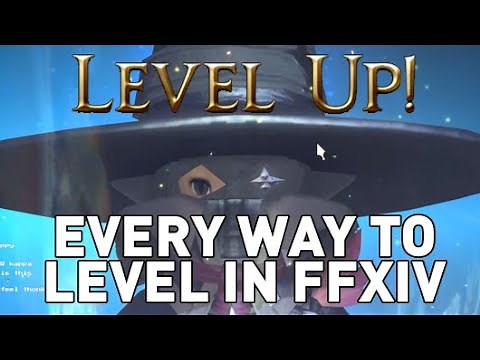 Every Way To Level in Final Fantasy XIV