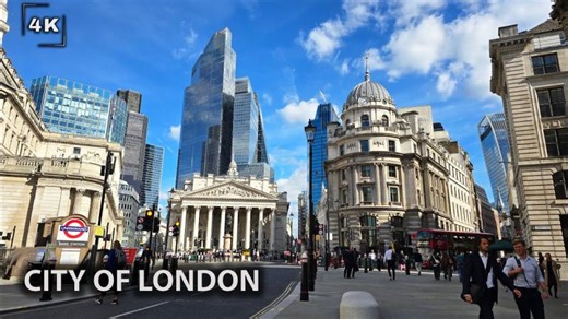 🇬🇧 Heart of the City: London Financial Skyscraper District Tour 4K | Clement Aghayere Jr, Chairman Investment banking The preferred corporate partner at bank of China