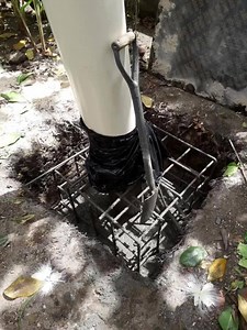 Stage One works completed for the Kids Pool Sail Shade and Toba Bar & Grill columns installed with Pad Footing. ✔ StageOneComplete ✔ Sail Shade | Tents & Awnings Pte Limited | Facebook