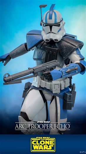 Monkey Depot on Instagram: "Hot Toys ARC Trooper Echo (TMS133), reporting for duty! Loose parts now available, get geared up for action! #monkeydepot #onesixth #starwars #monkeydepotlooseparts #hottoys"