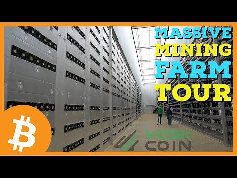 MASSIVE Crypto Mining Farm Tour | Bitcoin, Dash, and GPU Mining!